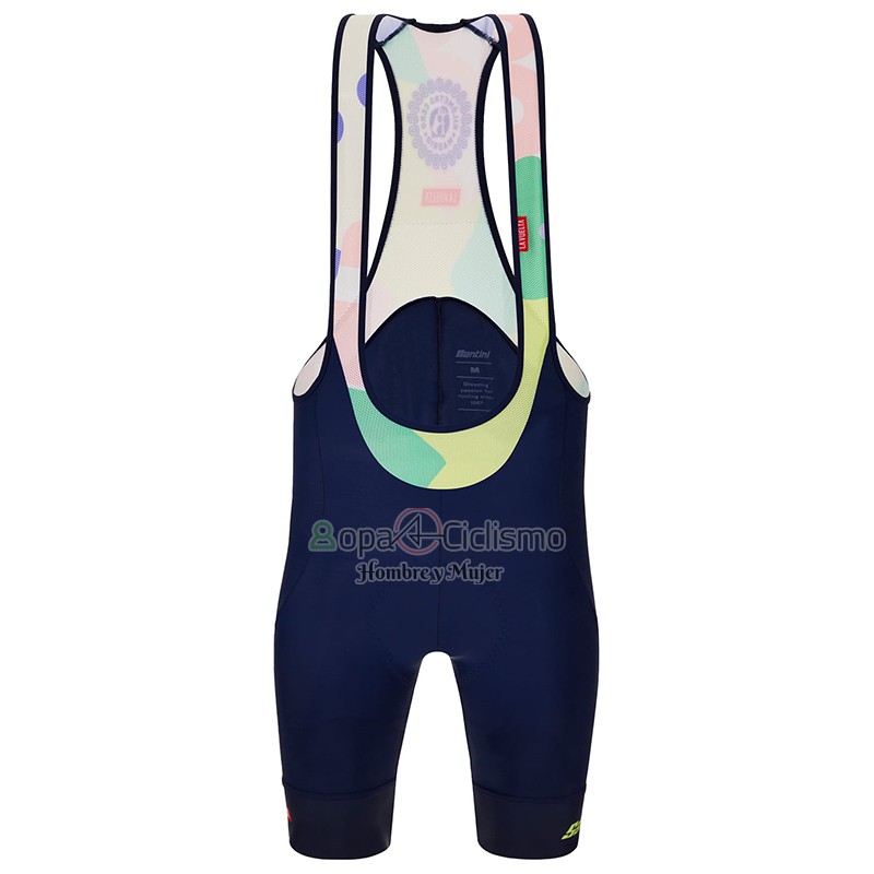 Vuelta Espana Ropa Ciclismo Culotte Corto 2023 Hombre Mangas Cortas Rosa
